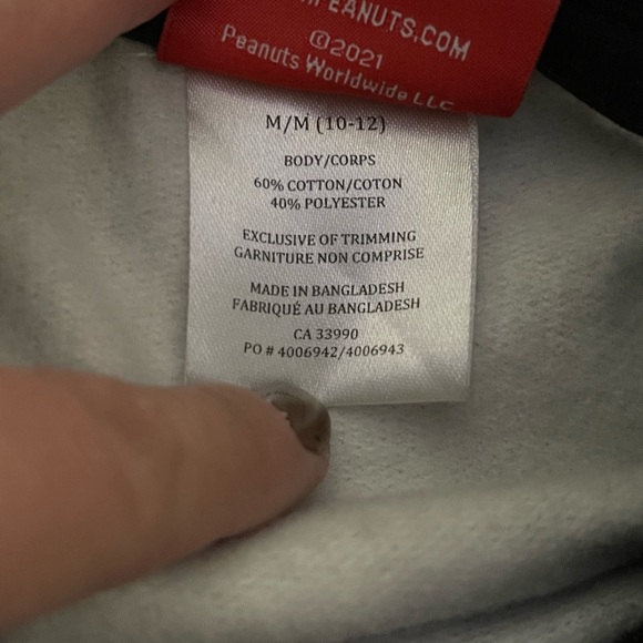 Peanuts Sweat shirt and pants for Girls - Picture 4 of 4